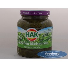 Hak gesneden bladspinazie 330ml